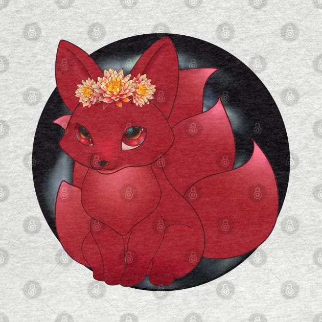 July birthmonth Kitsune by Feisty Designs 